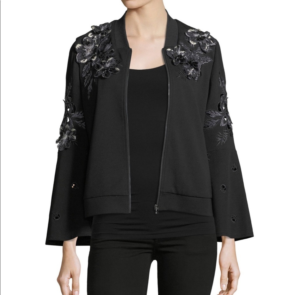 • Kobi Halperin • Colie Floral Gray Jacket Small